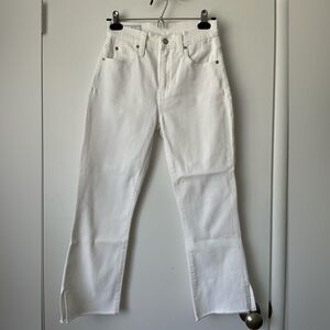 Gap Kick Fit High Rise White Women's Jeans size 25/0P, NWOT